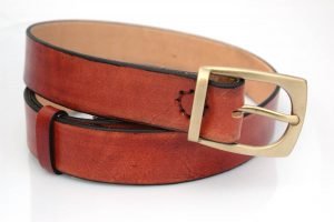 Ceinture en cuir naturel "Bernard"