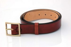 Ceinture en cuir naturel "Car"